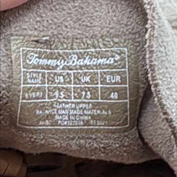 Tommy Bahama Evert Taupe Suede Desert Chukka Booties Women 9.5 Boho festival - Picture 8 of 11